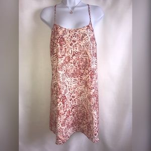 Orange -ish/ red Forever 21 strapless dress